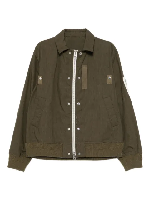 sacai chamarra con cuello
