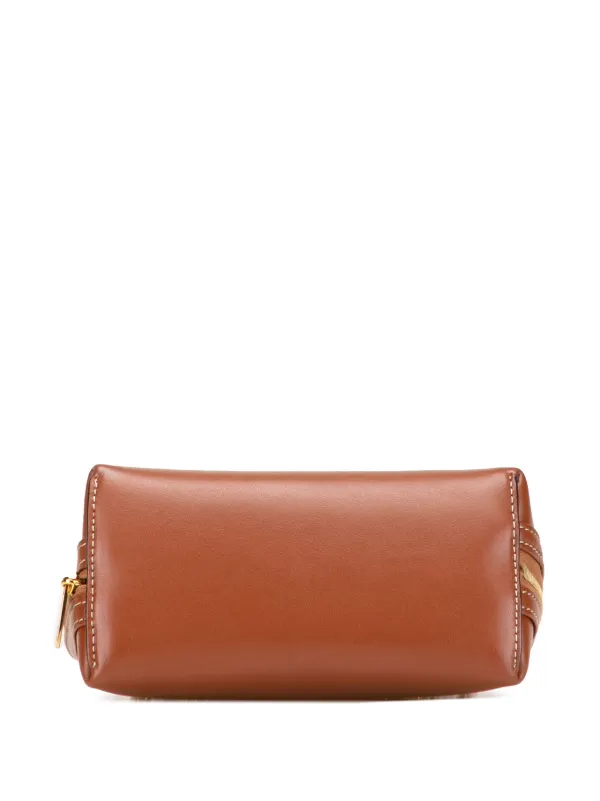 Celine Pre-Owned 2013 Smooth Calfskin Cuir Triomphe Clutch