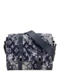 Louis Vuitton Pre-Owned 2020 Monogram Tapestry Trunk Messenger crossbody bag - Blue