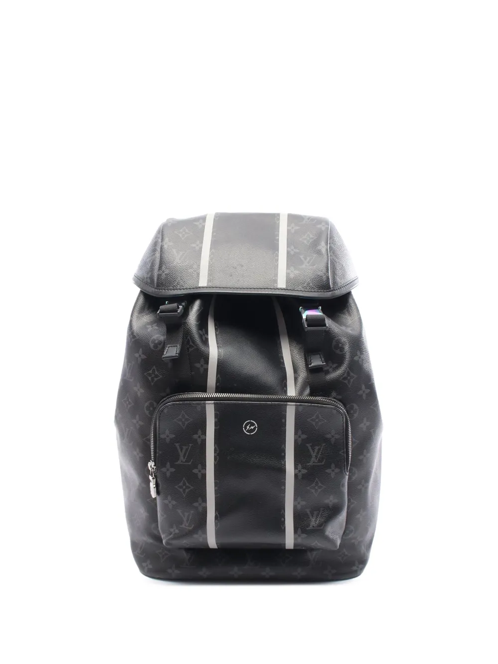 Louis Vuitton Pre-Owned 2017 フラグメント モノグラム エクリプス フラッシュ ザック バックパック - Louis Vuitton Pre-Owned 2017 フラグメント モノグラム エクリプス フラッシュ ザック バックパック -