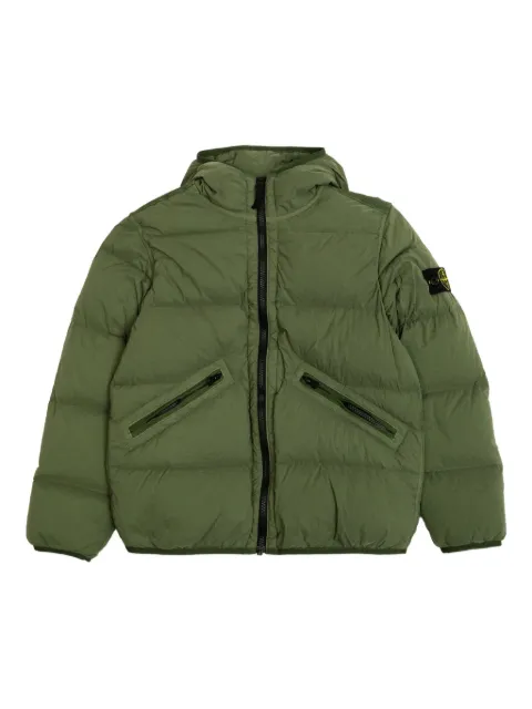 Stone Island Junior hooded padded jacket