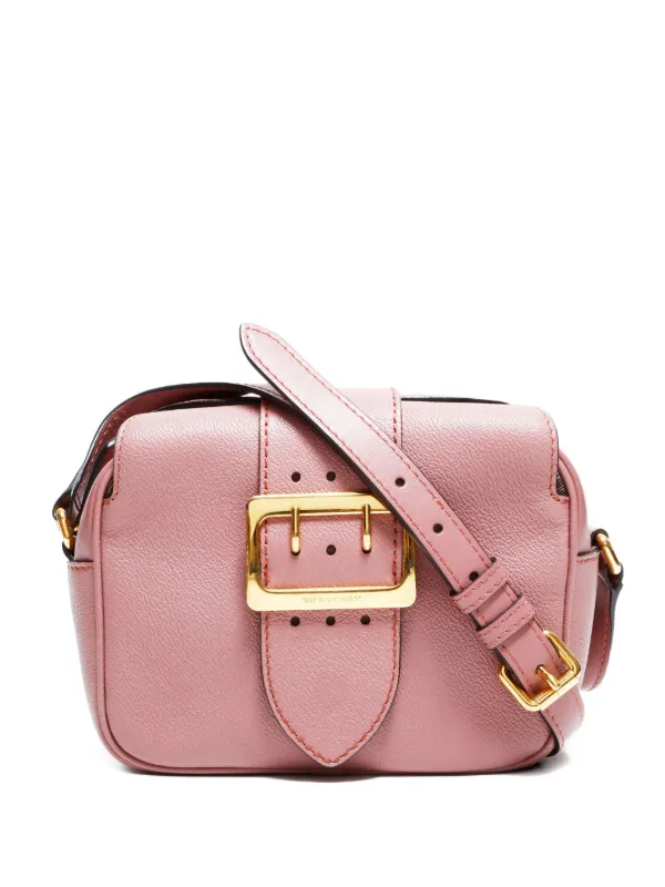 Burberry Pre-Owned 2015-2025 Leather Shoulder Bag | Pink | FARFETCH