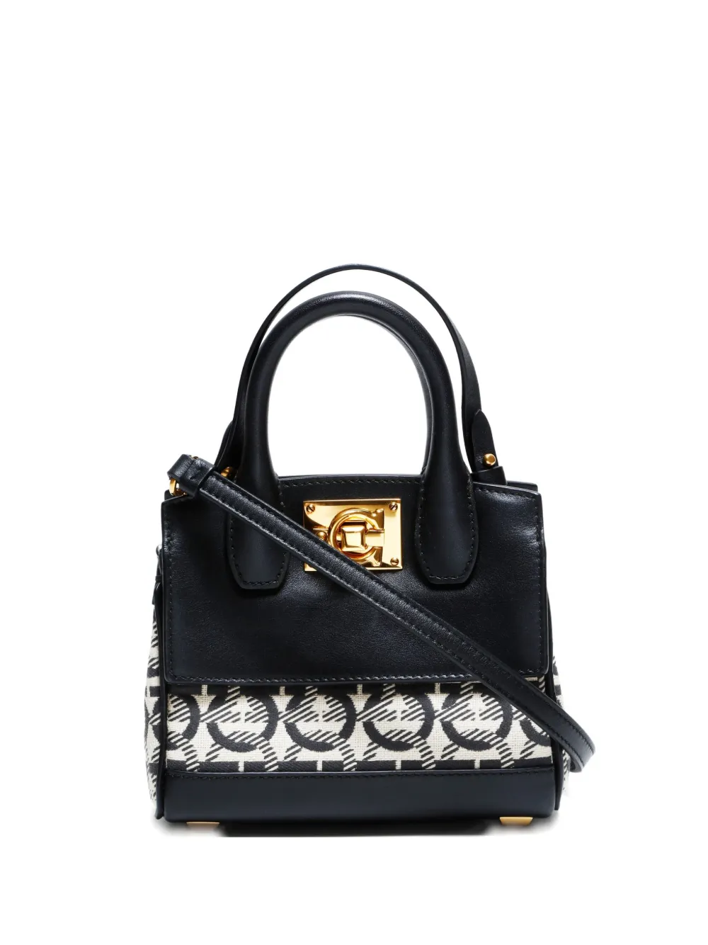 Ferragamo Pre-Owned 2015-2025 leather tote bag - ブラック Ferragamo Pre-Owned 2015-2025 leather tote bag - ブラック