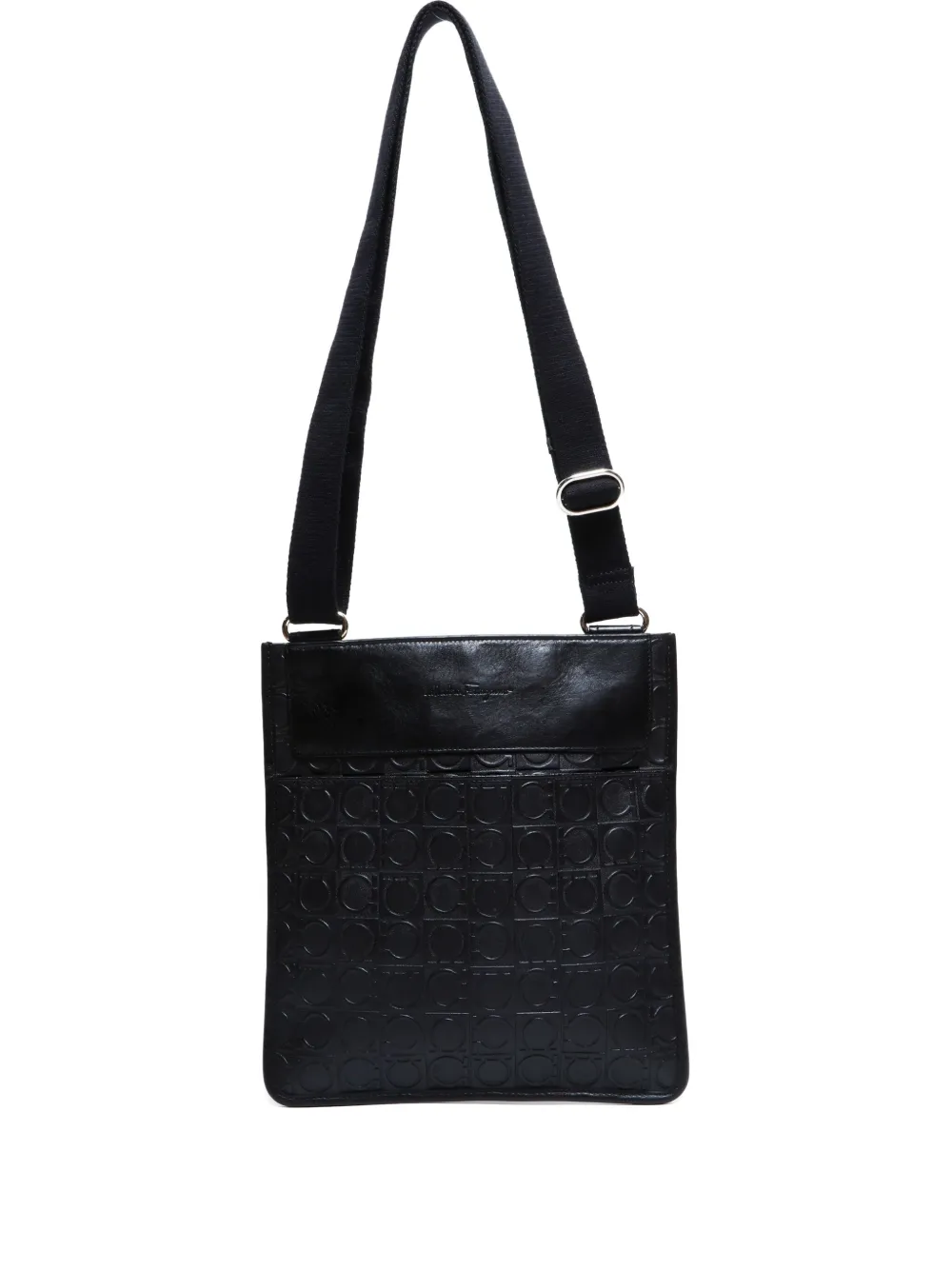 Ferragamo Pre-Owned 1990-2010s Gancino shoulder bag - ブラック Ferragamo Pre-Owned 1990-2010s Gancino shoulder bag - ブラック