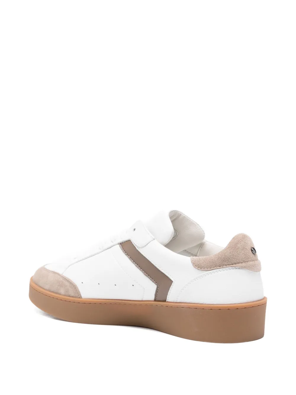 Canali Suède sneakers Wit