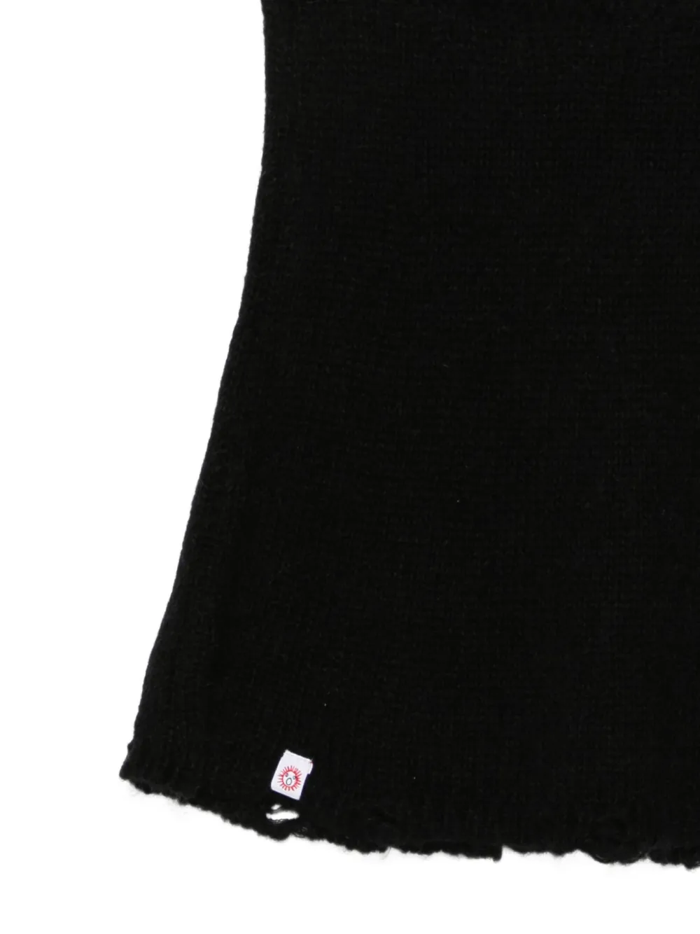 Charles Jeffrey Loverboy Gebreide mini-rok Zwart