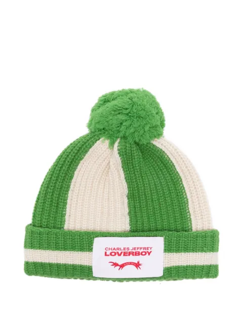 Charles Jeffrey Loverboy Pompom beanie hat