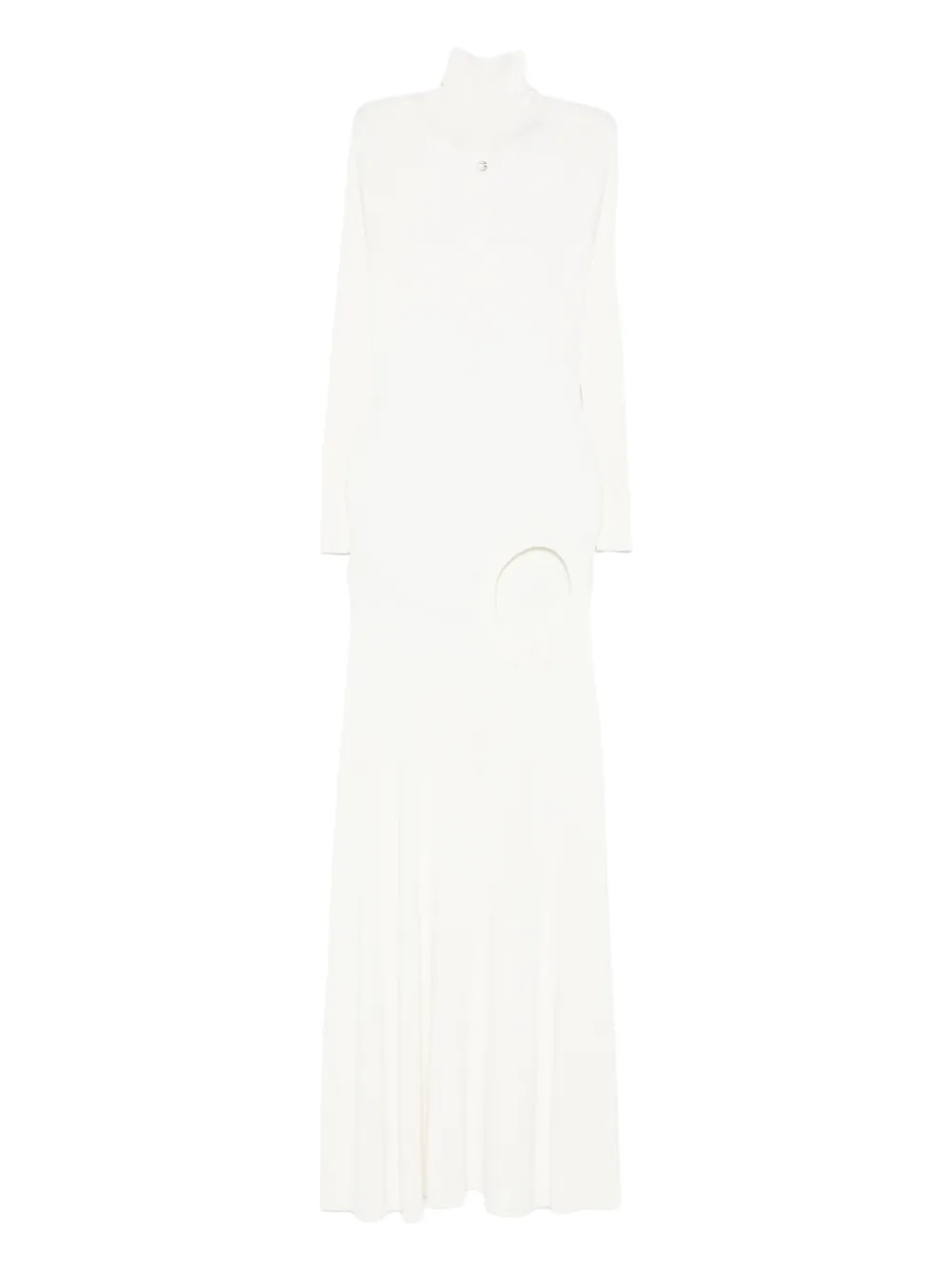 Coperni ribbed-knit dress | White | Image 1