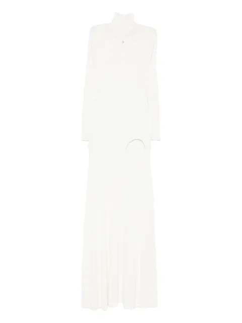 Coperni vestido tejido de canalé