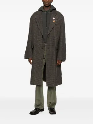 MARTINE ROSE マーティンローズ CAR COAT ステンカラーコート MARTINE ROSE（マーティン・ローズ）メンズ - FARFETCH