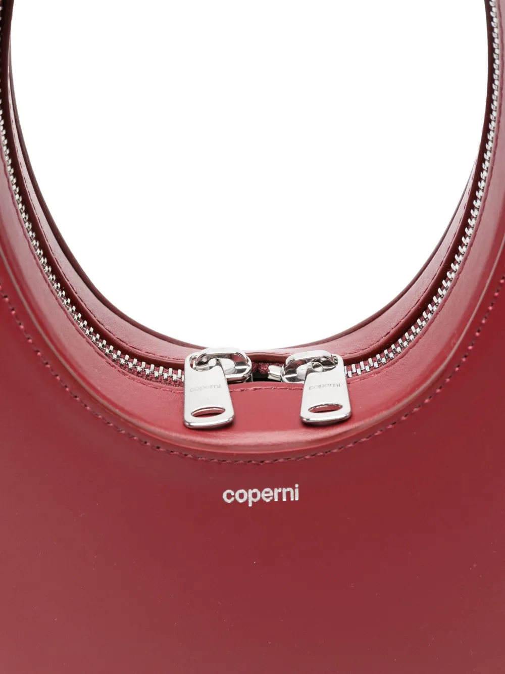 Coperni Swipe Mini Bag In Red
