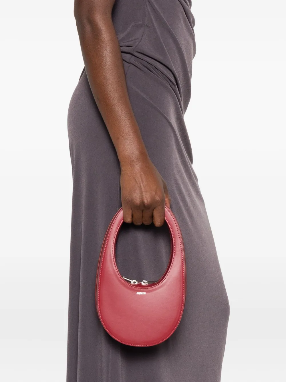 Coperni Swipe Mini Bag In Red