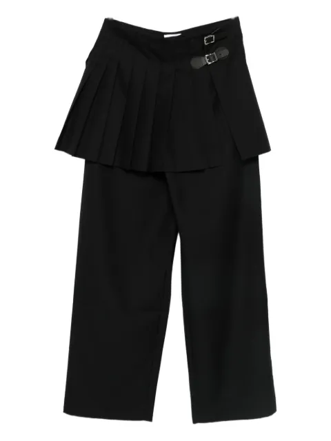 Charles Jeffrey Loverboy pleated wide-leg trousers