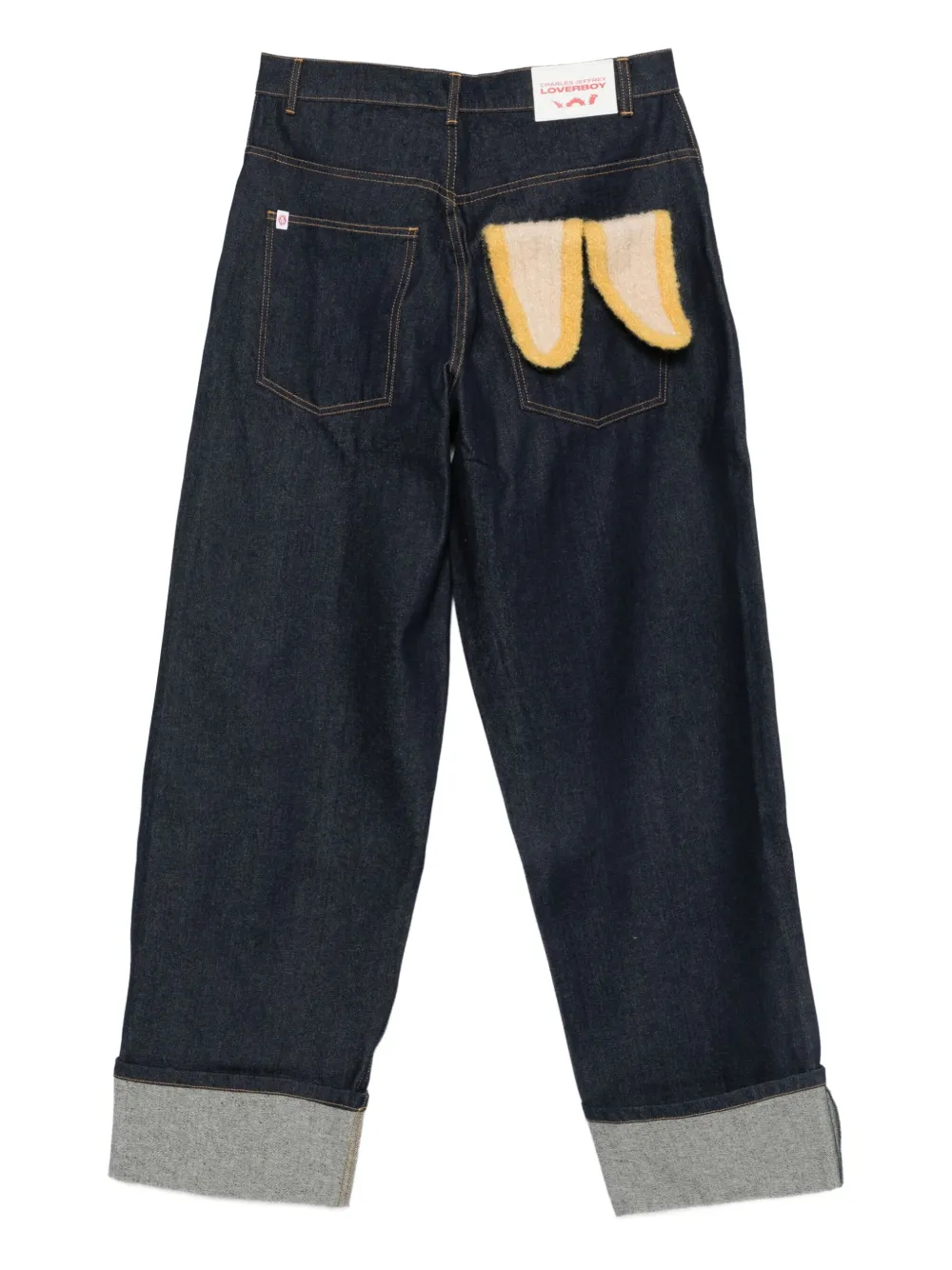 Charles Jeffrey Loverboy jean en coton à coupe ample | Jeans amples | Image 2