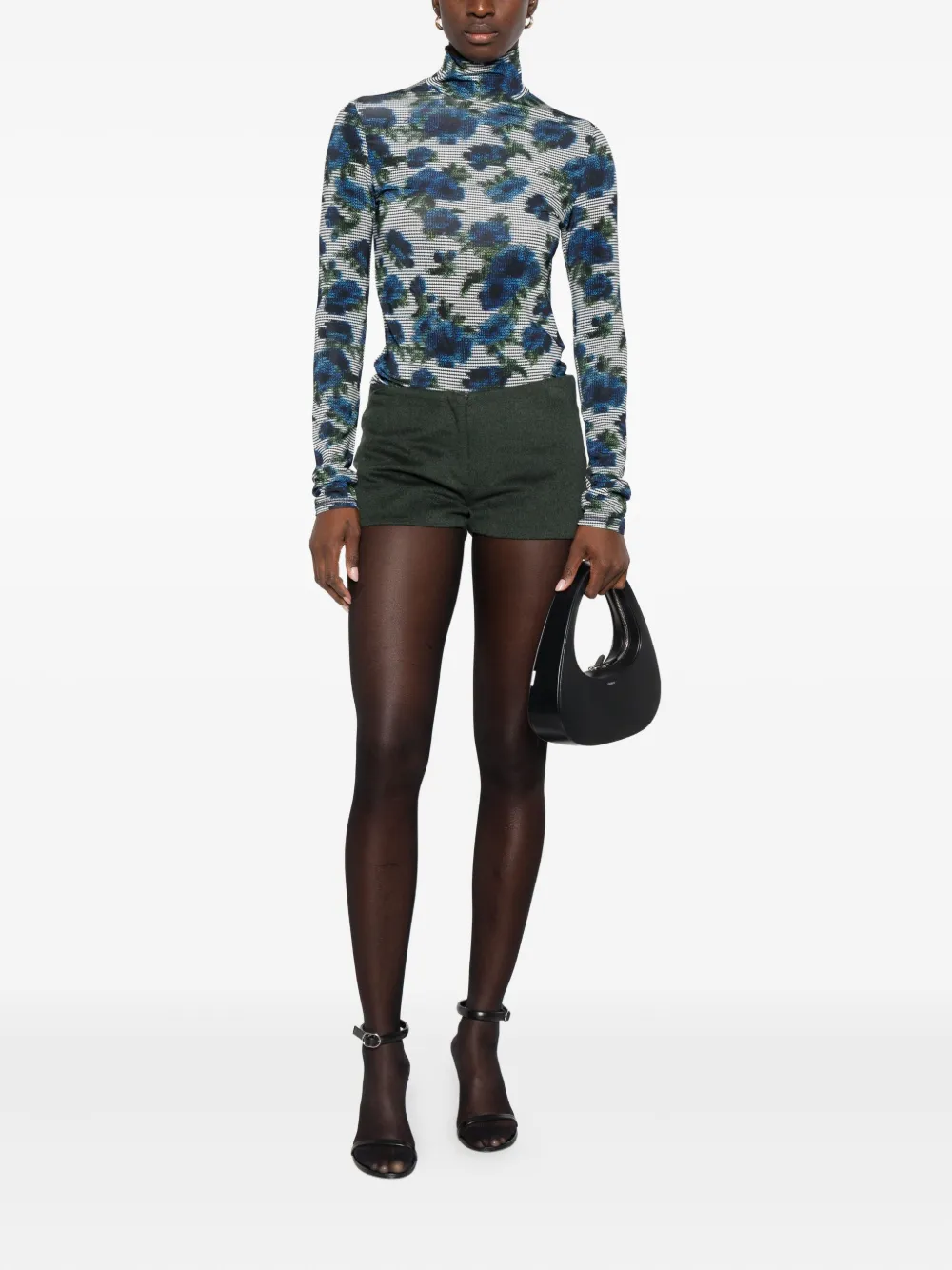Coperni floral-print high-neck top | T-Shirts & Jersey Shirts | Image 2