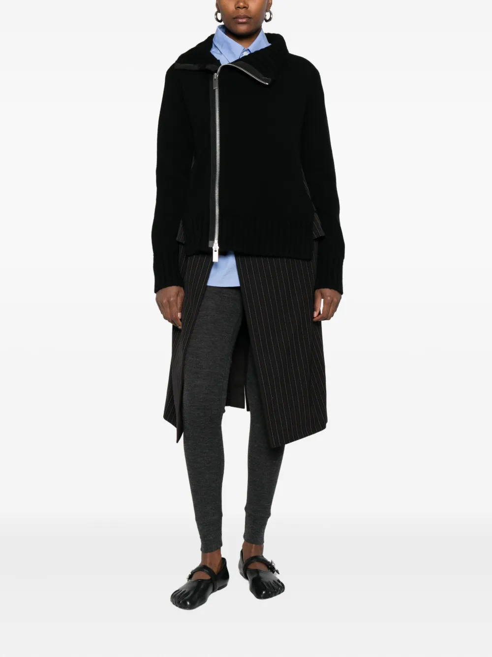 sacai panelled jacket | Oversized Jackets | Image 2