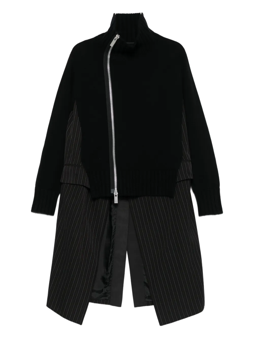 sacai panelled jacket | Black | Image 1
