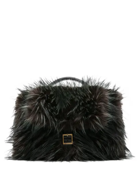 sacai tote de pelo artificial
