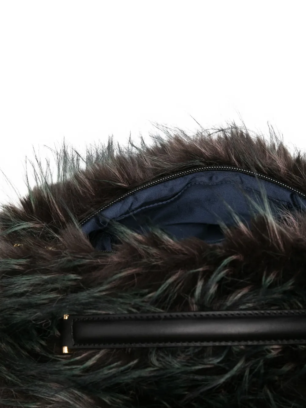 sacai Shopper van imitatiebont Groen