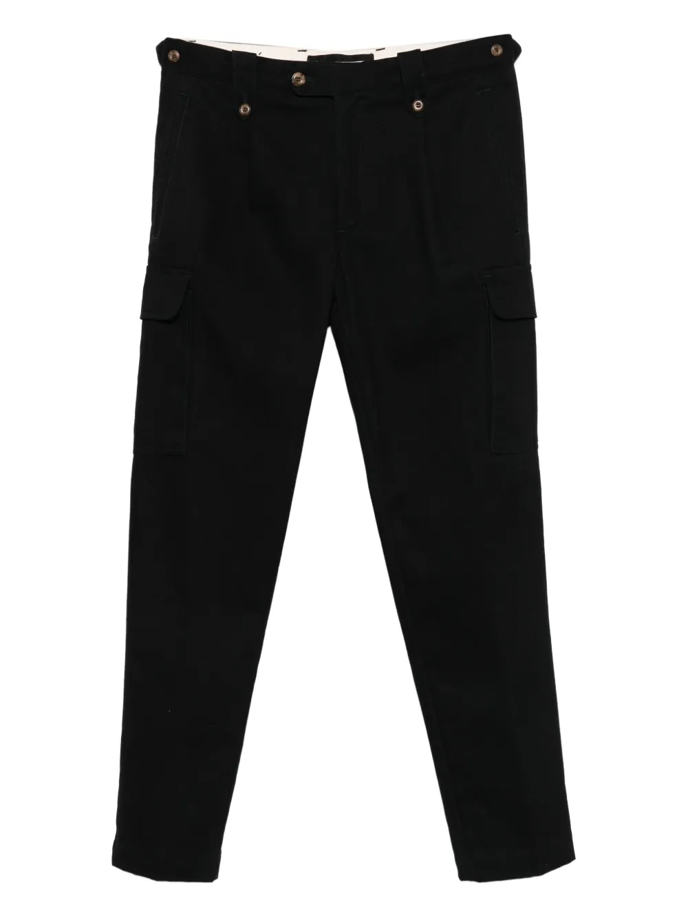 Myths Cargo-pocket Pants In Black