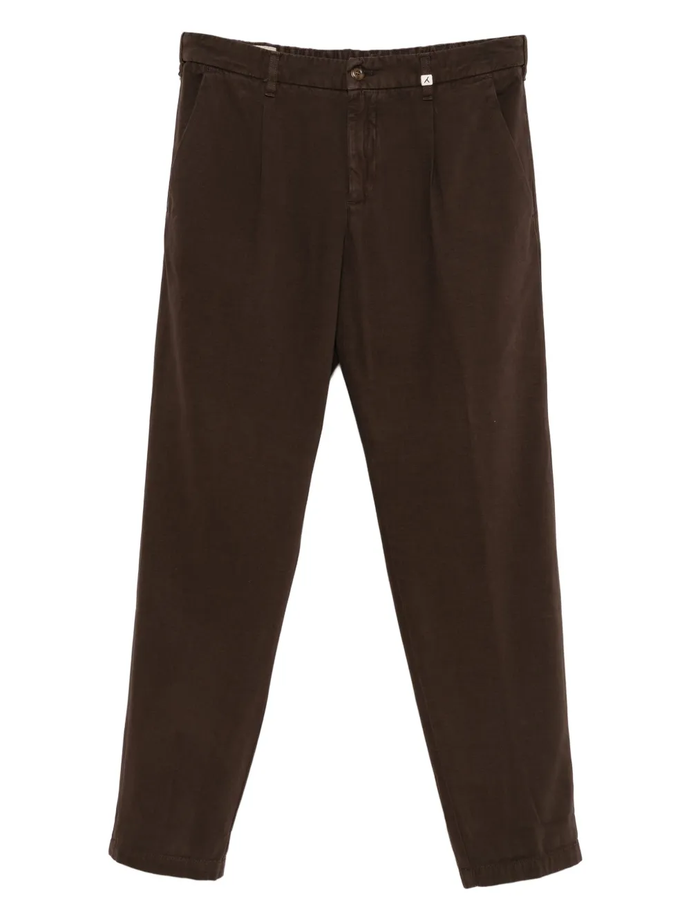 Myths pleated trousers | Brown | Image 1