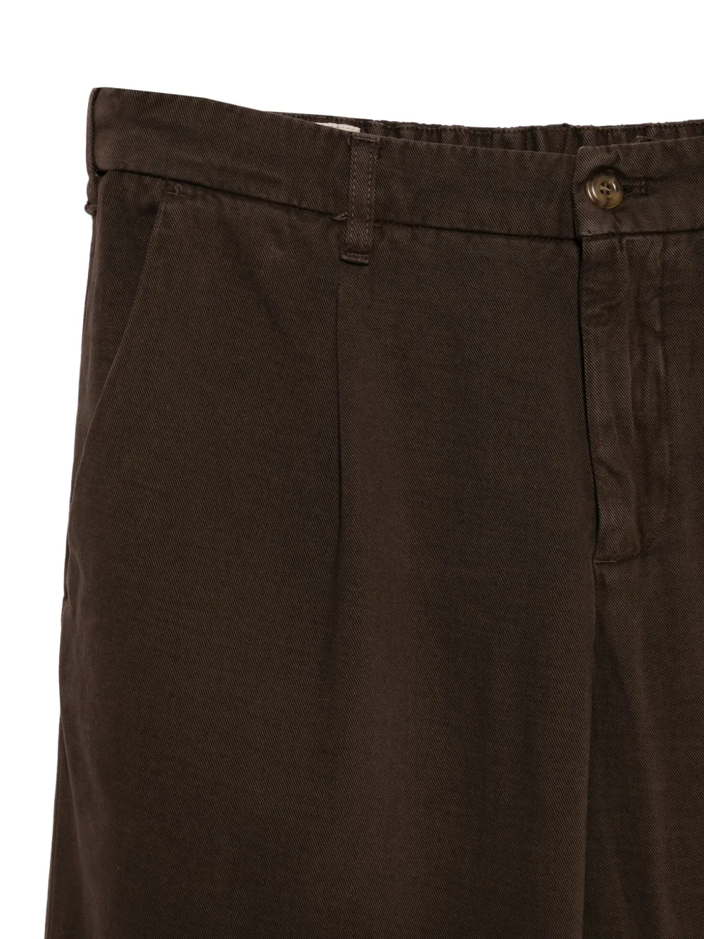 Myths Pleated Trousers In Brown