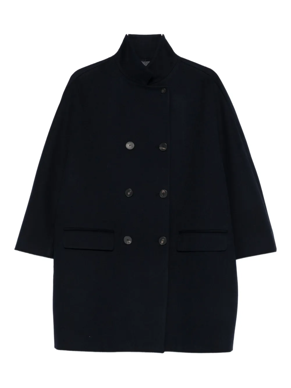 Alberto Biani double-breasted coat | Blue | Image 1