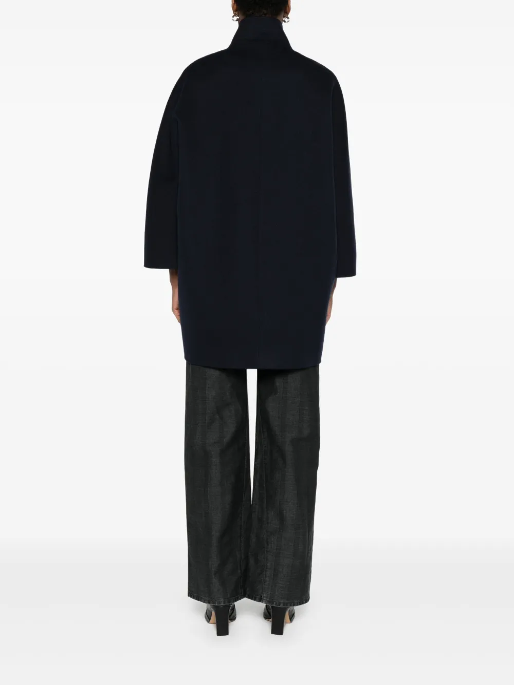 Alberto Biani Jas met dubbele rij knopen Blauw