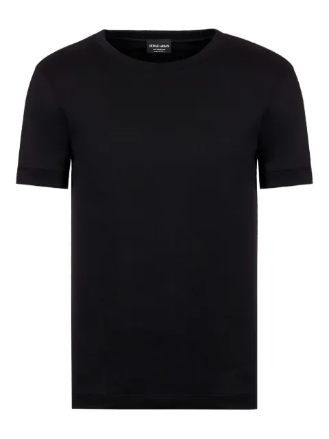 Giorgio Armani playera manga corta con cuello redondo