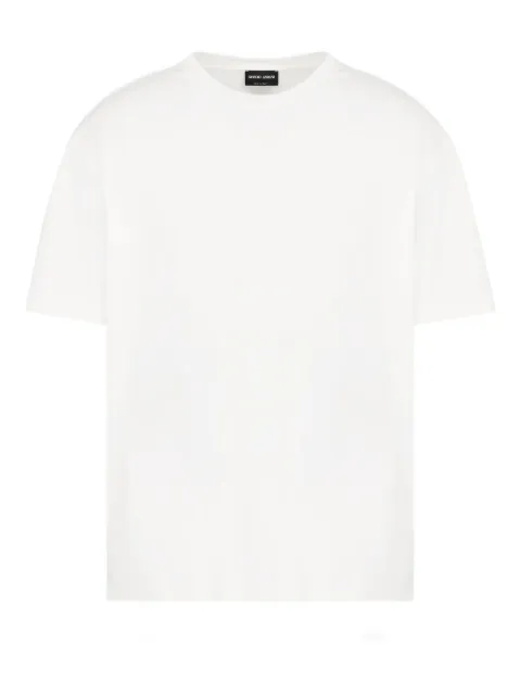 Giorgio Armani playera con cuello redondo