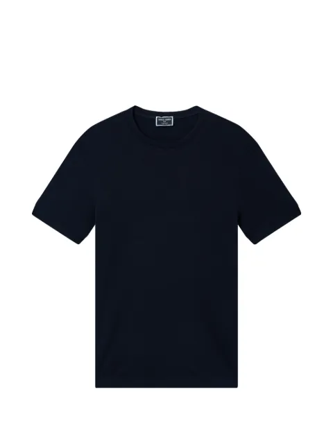 Giorgio Armani Short-sleeved cashmere Icon sweater