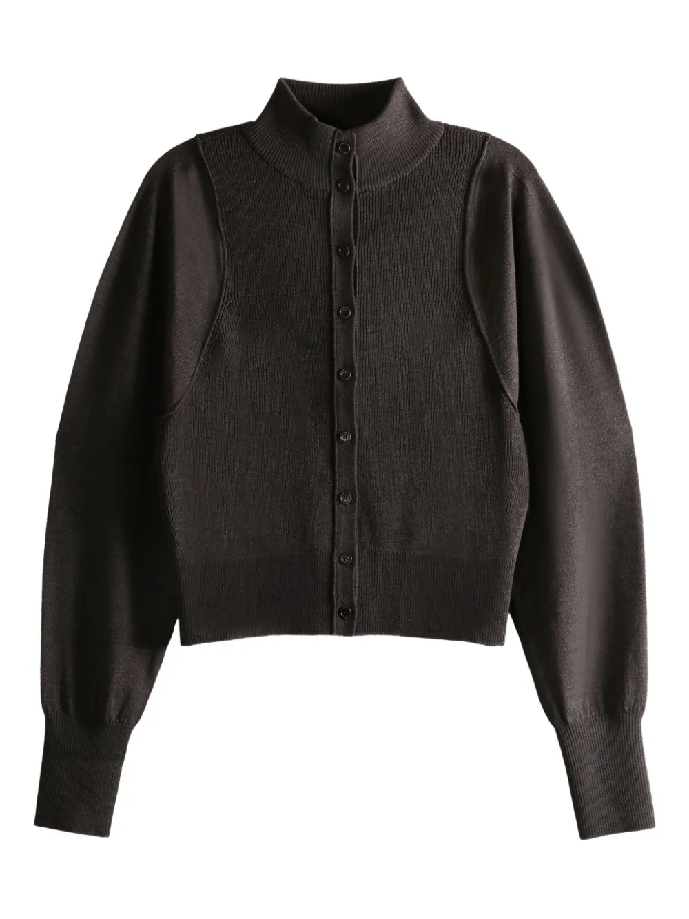 Amomento pull à col cheminée | marron | Image 1