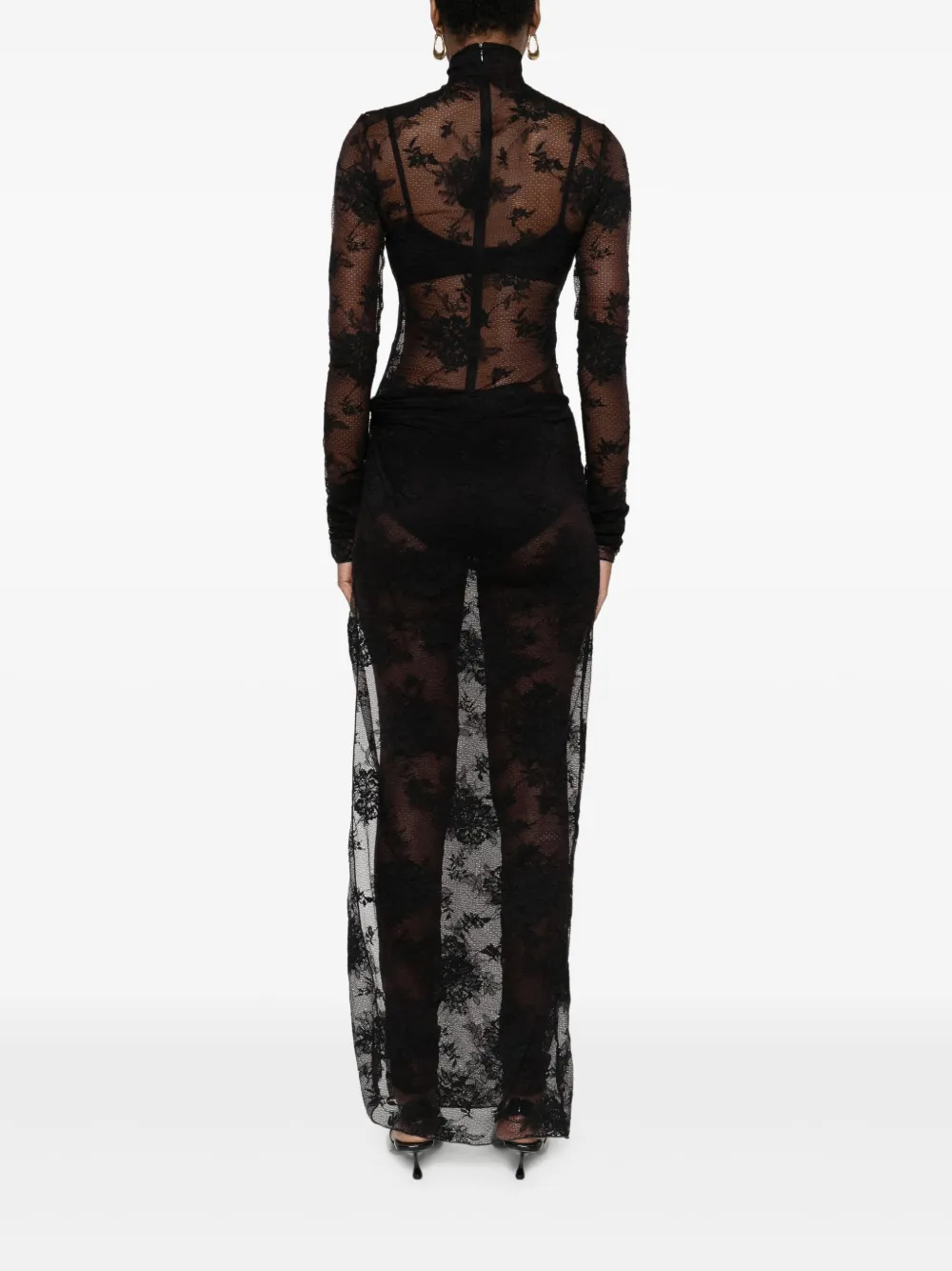 THE ANDAMANE Jurk met lange mouwen Zwart