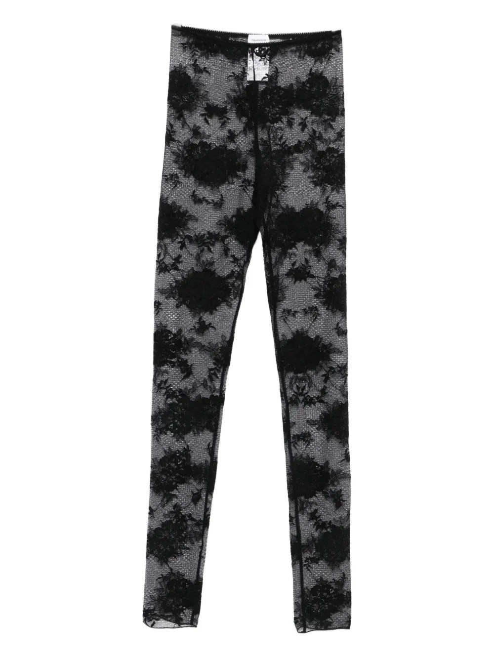 The Andamane Elastic Waist Leggings In Black