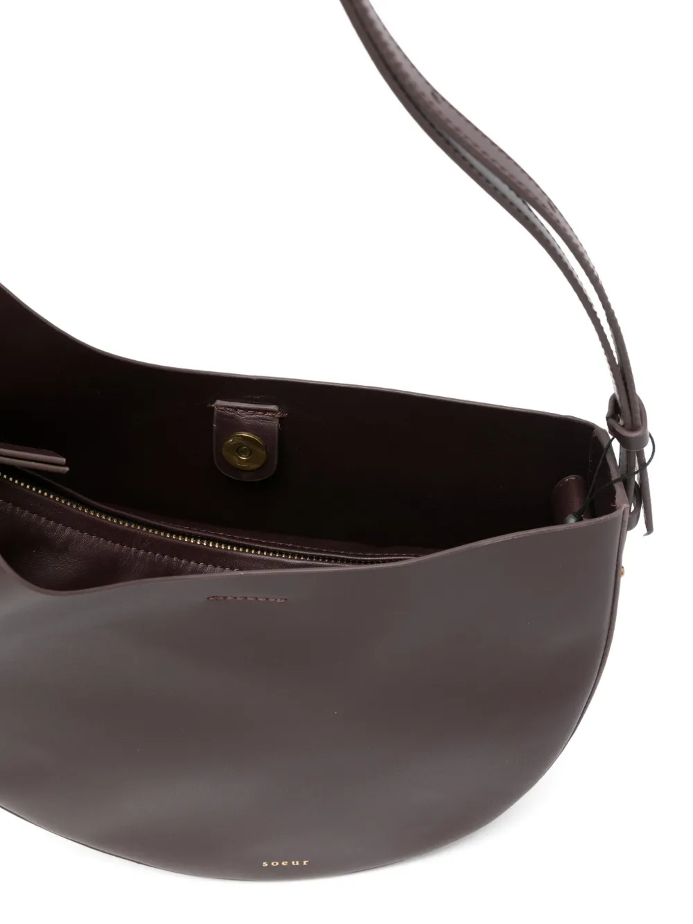 Soeur Leather Shoulder Bag