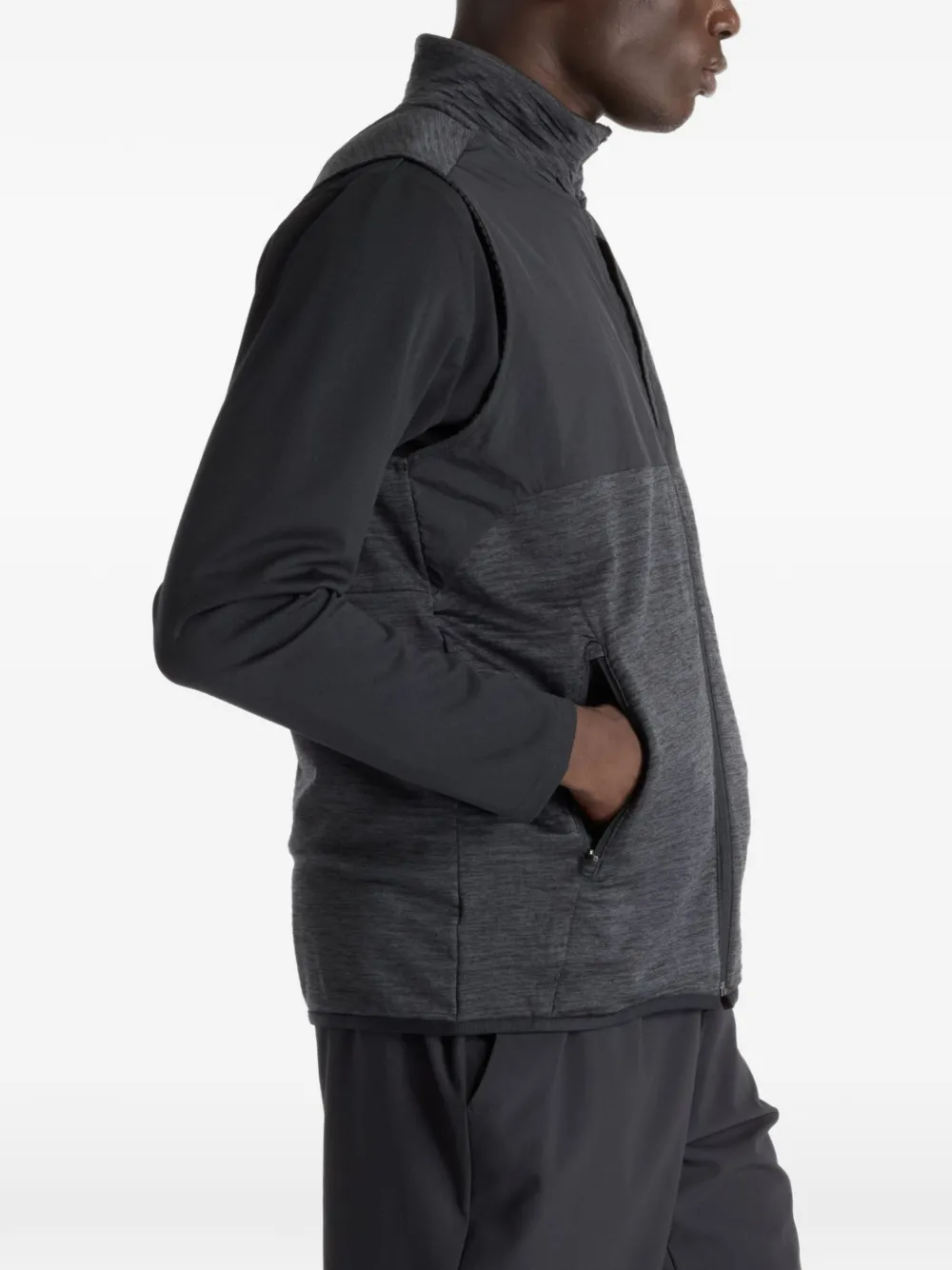 New Balance Grid bodywarmer Zwart