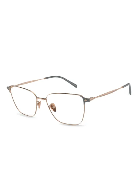 Giorgio Armani lentes con armazón geométrica