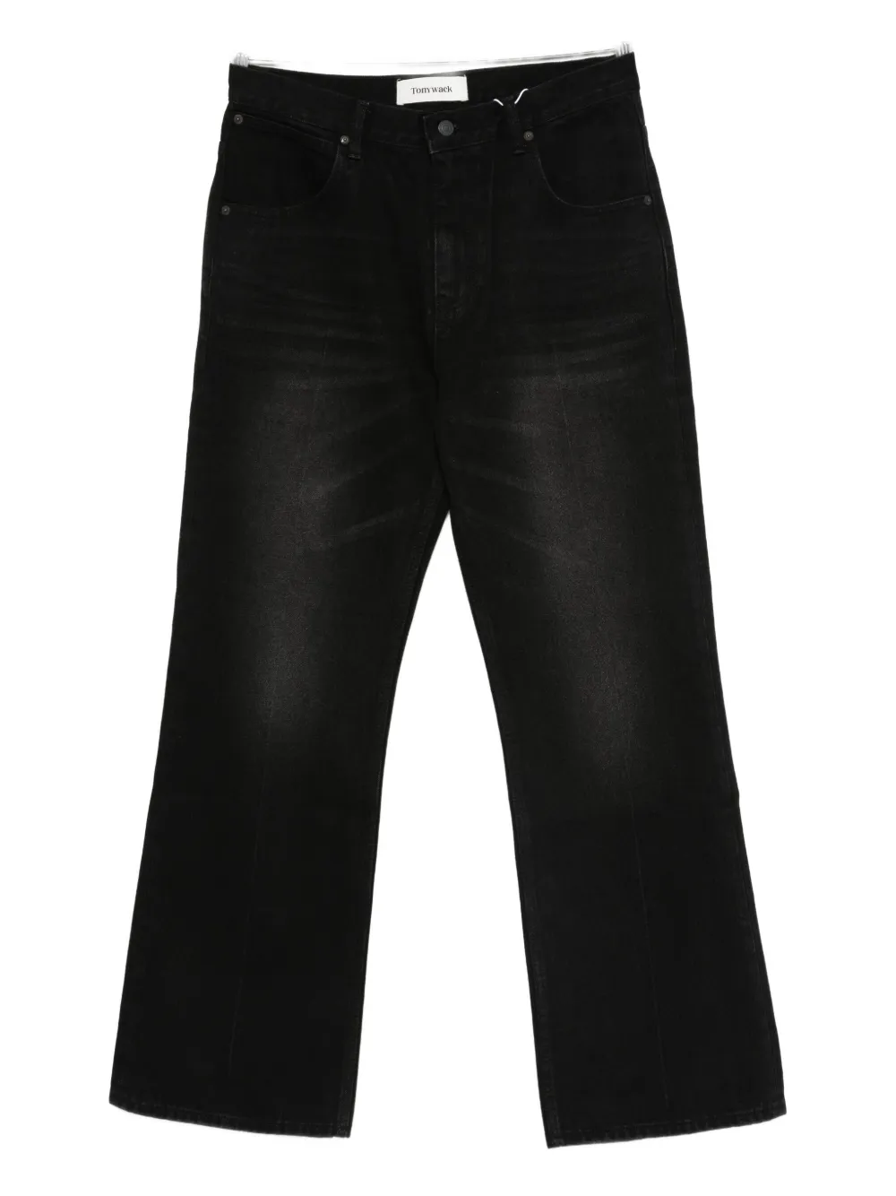 Tonywack Faded-effect Jeans In Black