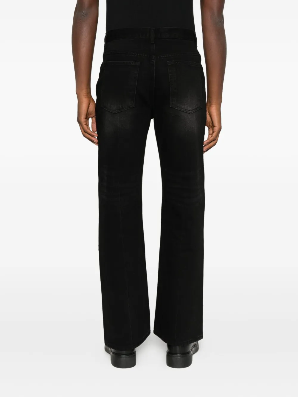 Tonywack Faded-effect Jeans In Black
