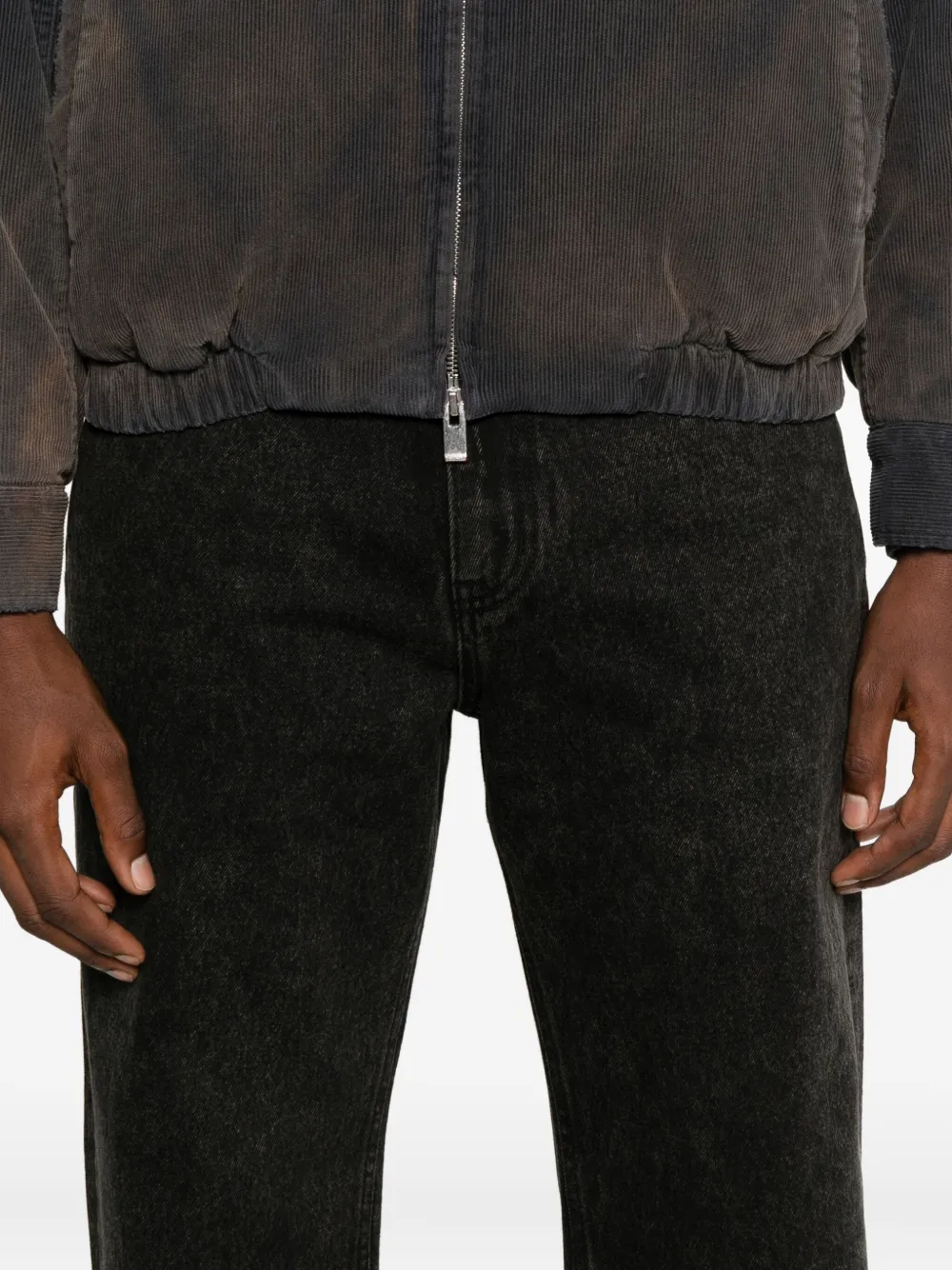 Tonywack Straight-leg Jeans In Black