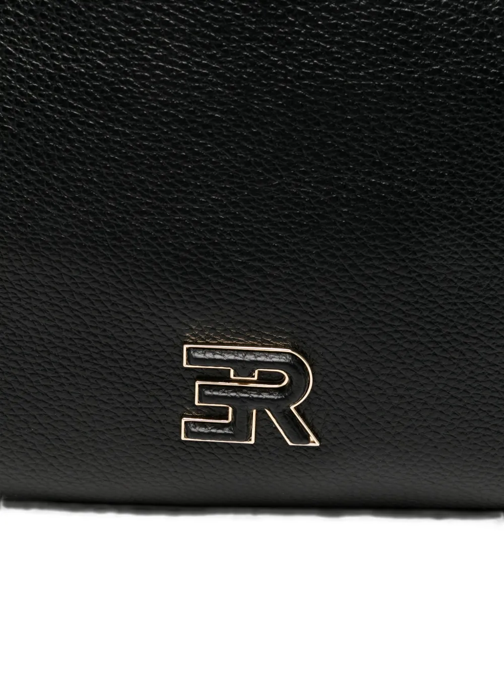 Ermanno Scervino Leather Satchel Bag In Black