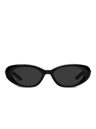 Gentle Monster Loco 01 star-detail Sunglasses | Black | FARFETCH