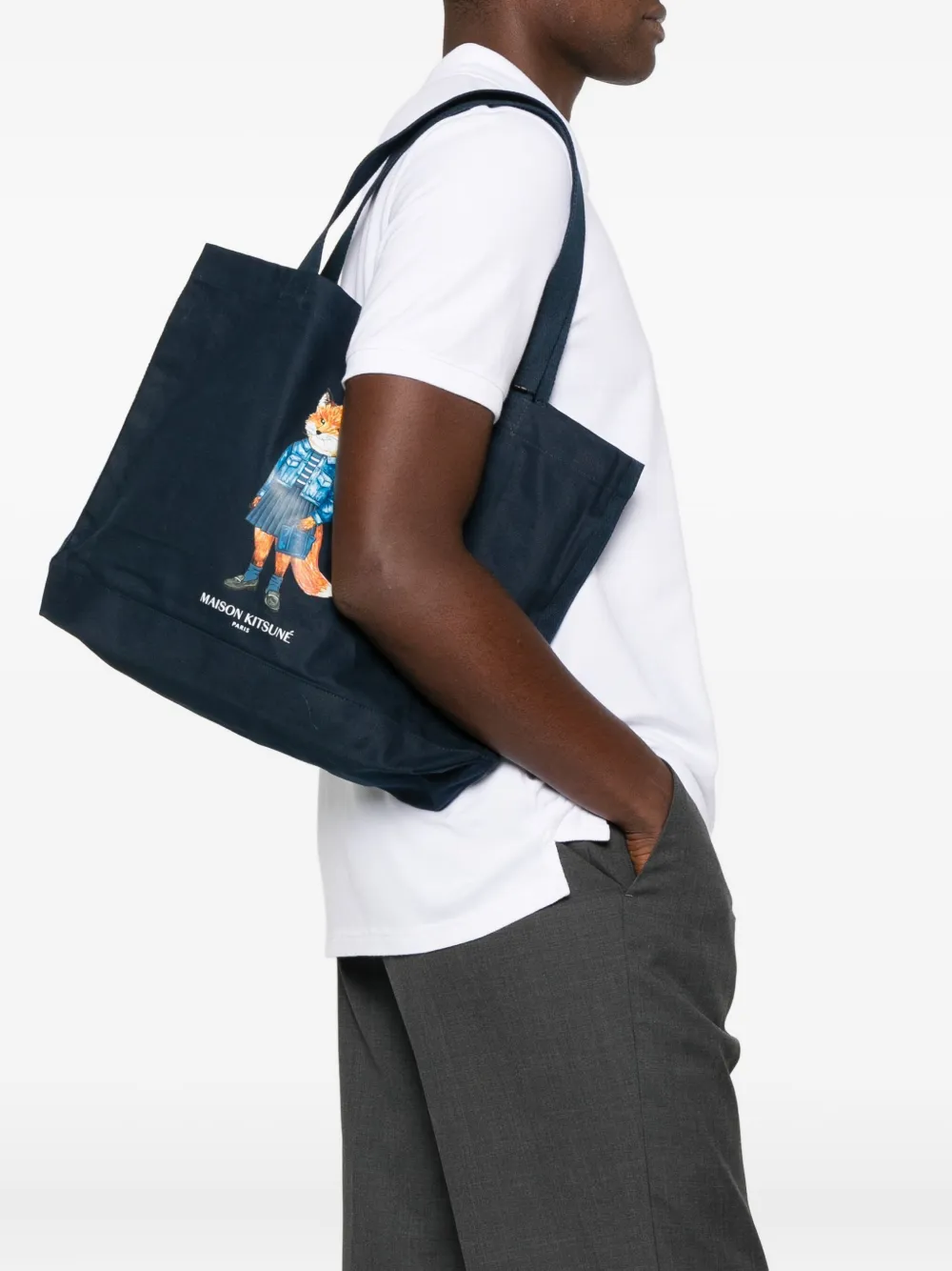 Maison Kitsuné tote Dressed Fox | Hombre | Image 2