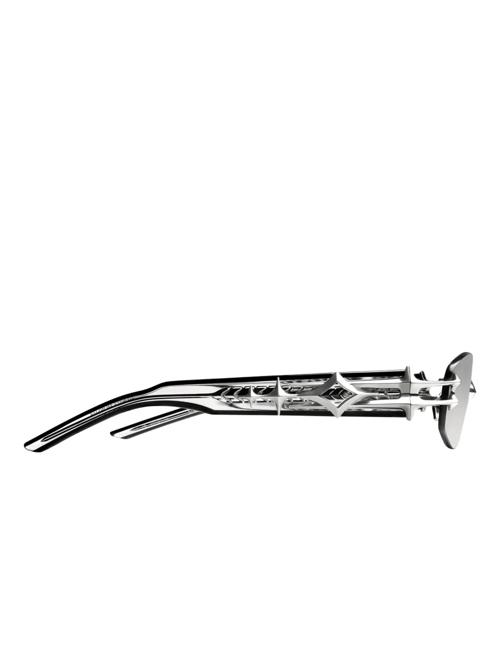 Gentle Monster Manifesto 02 star-embellished Glasses | Silver