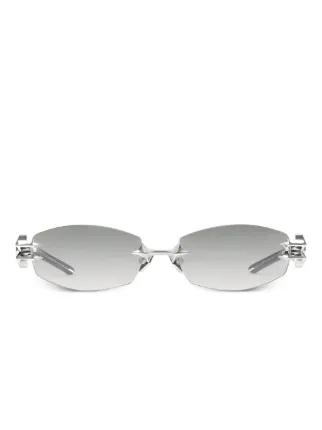 Gentle Monster Manifesto 02 star-embellished Glasses | Silver