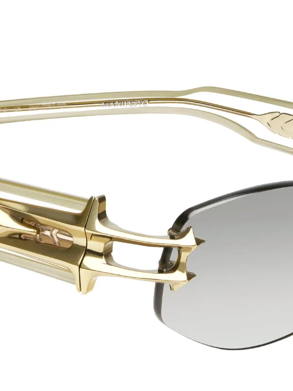 Gentle Monster Manifesto 031 star-embellishment Glasses | Gold