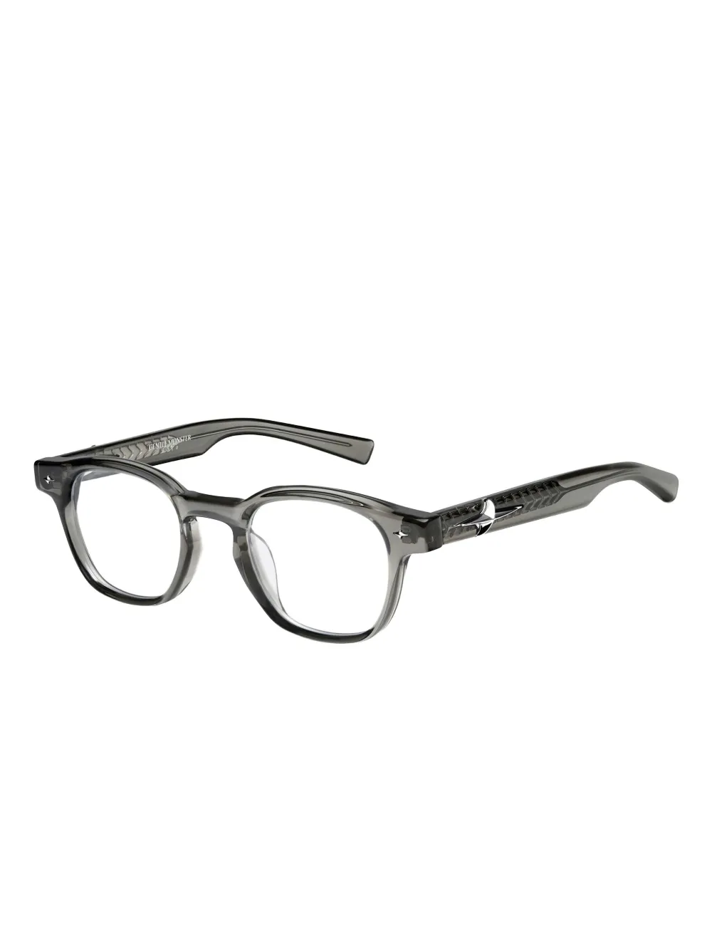 Gentle Monster Joze BRC17 bril verfraaid met ster Bruin