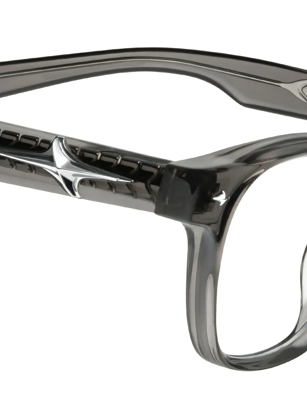 Gentle Monster Joze BRC17 bril verfraaid met ster Bruin