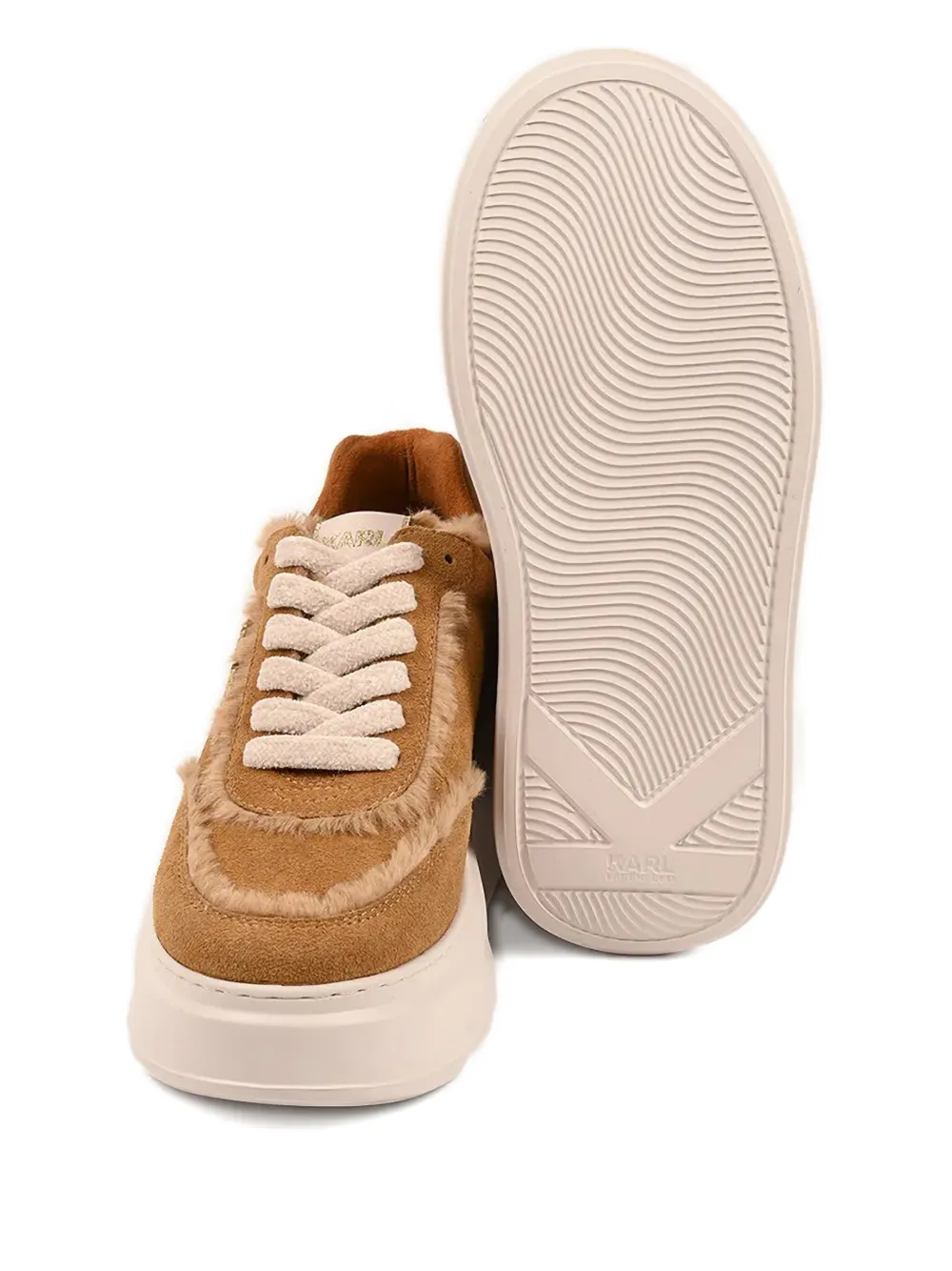 Karl Lagerfeld Anakapri Sneakers In Brown