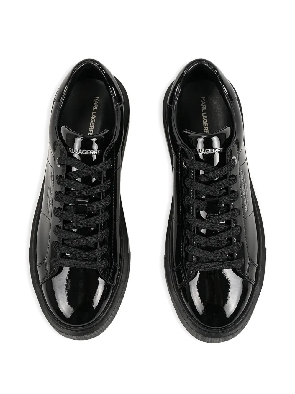 Karl Lagerfeld Sneakers met logo Zwart